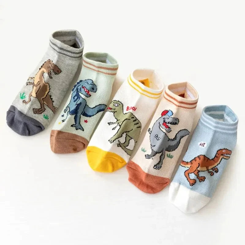 🦖 Roarsome Dino Socks – Soft, Comfy Fun for Happy Little Feet! 🧦💚 - ThiGui