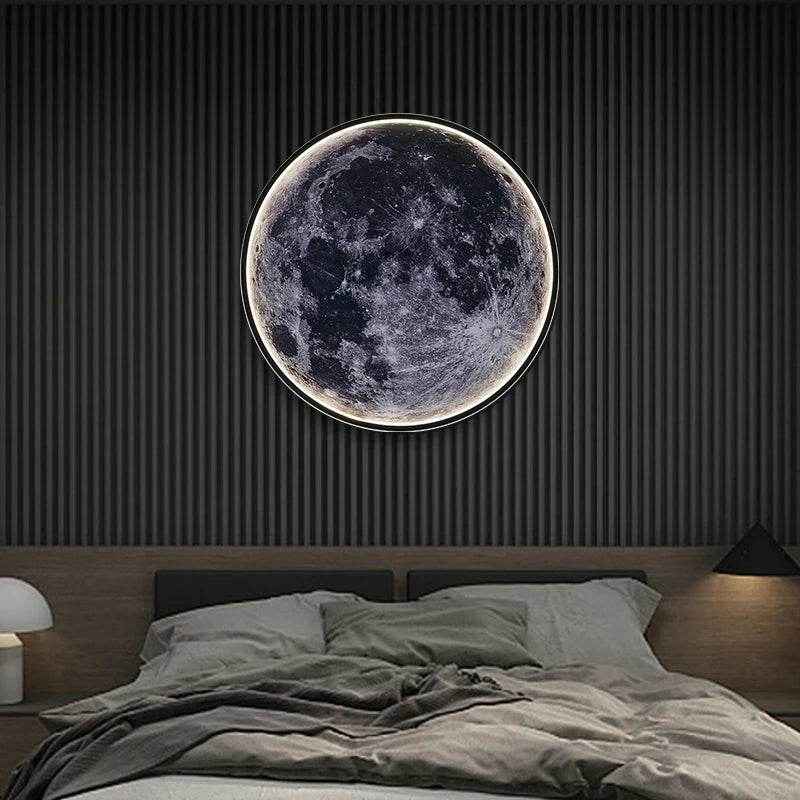 🌙Cosy Moonlight Magic – Modern LED Wall Lamp for Dreamy Bedtime Vibes - ThiGui