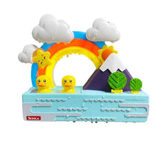🌈 Duck Slide Bath Toy – Rainbow Water Play for Splashy Fun! 🛁🦆 - ThiGui