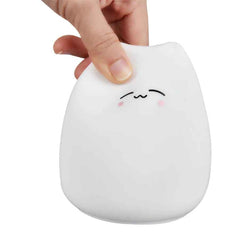 🧸Soft Silicone Cat Night Light for Boys Who Sleep Better with a Little Glow - ThiGui