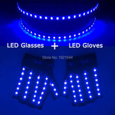 🧤 LED Glow Glasses + Gloves ✨ | Dance, Dazzle & Shine at Every Party! 🕺💡 - ThiGui