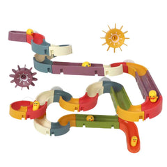 🌈 Duck Slide Bath Toy – Rainbow Water Play for Splashy Fun! 🛁🦆 - ThiGui