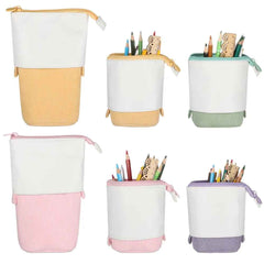 ✏️ Cute & Clever! Colorful Telescopic Pen Pouch for Kids 🐻🌈 - ThiGui