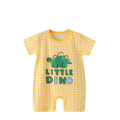 🍼 Baby’s First Summer Style – Soft Cartoon Rompers for Boys & Girls! - ThiGui