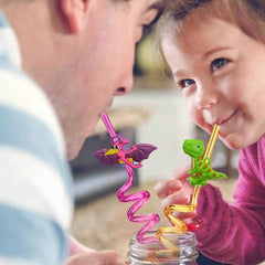 🦖Roar-some Dino Straws – Reusable Fun for Dino-Loving Boys! - ThiGui