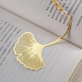 🍂📖 A Timeless Thank You – Elegant Metal Leaf Bookmark for Cherished Teachers 🍁🌸 - ThiGui