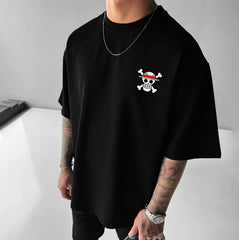 One Piece Classic Anime Tee π΄ββ οΈπ₯ Summer Crew Neck T-Shirt - ThiGui