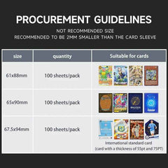 🛡️Super Handy Pull Tab Sleeves – Make Card Storage Easy for Your Little Collectors! - ThiGui