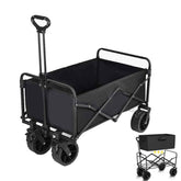 🛒 Pack, Pull & Go! – Heavy-Duty Folding Wagon for Family Adventures 🚗🏖️ - ThiGui