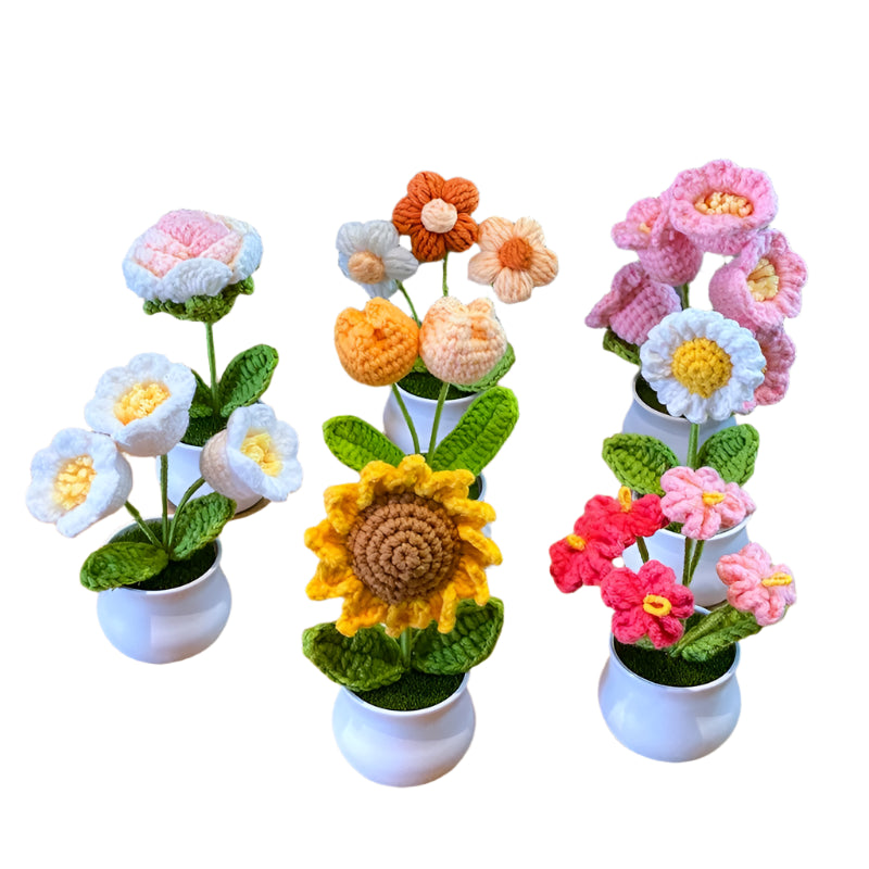 🌹 Mini Merci Flower Pot – A Handmade Bloom to Say Thanks with Heart! 🌼✨ - ThiGui