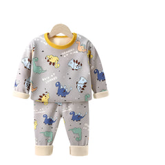 ❄️ Super Snuggly & Winter-Ready – Padded Pajama Set for Cosy Little Ones! 🌙🧸 - ThiGui