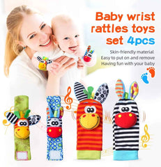 ๐พ Sensory Fun for Tiny Toes & Wrists โ Baby Rattle Socks & Bands! ๐ถ๐งฆ - ThiGui