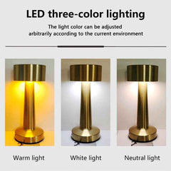 ✨ Touch, Glow & Go – Chic Rechargeable LED Table Lamp for Cosy Corners & Bedtime Calm - ThiGui