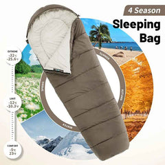 ❄️ Adventure-Ready Sleeping Bags – Naturehike MJ300 (-1℃) & MJ600 (-12℃) 🌲⛺ - ThiGui