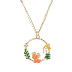 🌸 Merci Maîtresse Necklace – A Whimsical End-of-Year Hug from Your Little One! 🐰✨ - ThiGui