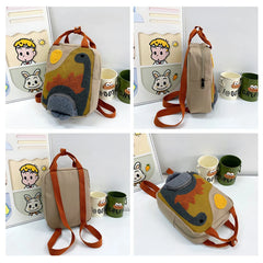 🦖 Roarsome Dino Backpack – Adorable & Durable Schoolbag for Little Explorers! 🎒💚 - ThiGui