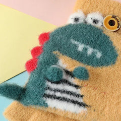 🦕 Dino Flip Gloves – Warm, Fun & Finger-Free for Little Writers! ❄️✋ - ThiGui