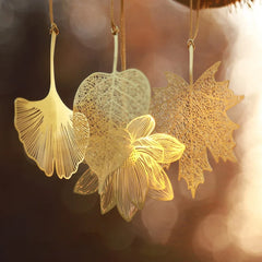 ๐๐ A Timeless Thank You โ Elegant Metal Leaf Bookmark for Cherished Teachers ๐๐ธ - ThiGui