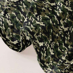 🪖Tough Look, Soft Touch! Green Camo Fitted Sheet for Adventurous Boys - ThiGui