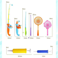 💦Splish Splash Fishing Bash – Magnetic Rod & Pool Toy Set for Curious Kids - ThiGui