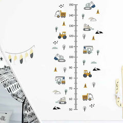 Adorable Car-Themed Height Chart – Watch Your Little One Grow with Big Smiles! - ThiGui