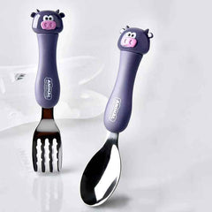 š§Adorable Animal Cutlery Set ā Make Mealtimes Fun & Easy for Little Ones! - ThiGui