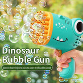 🦖Roaring Fun Bubble Blaster – 40-Hole Dino Bubble Gun for Endless Outdoor Play! - ThiGui