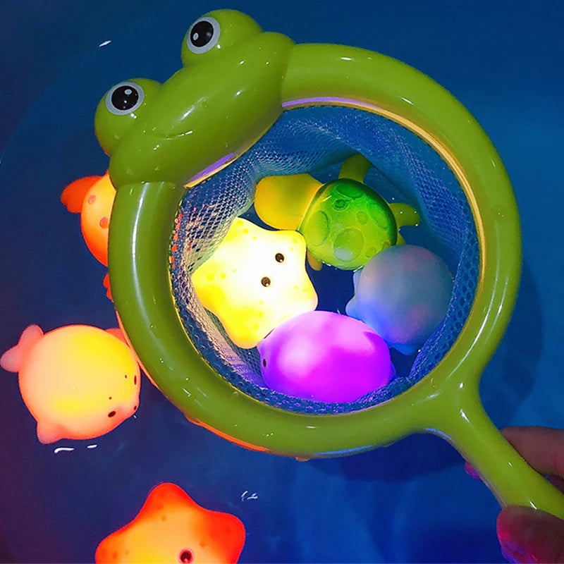 🐸Light-Up Floating Animal Friends – Make Bath Time Magical! 🛁 - ThiGui
