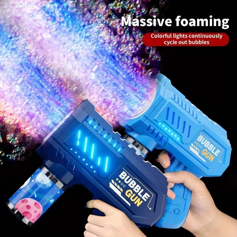 ✨ LED Bubble Blaster – Colourful, Automatic Fun for Energetic Boys! 🫧🔫 - ThiGui
