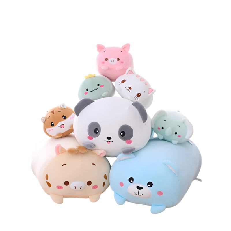 🦄 90cm Cuddly Animal Plush Pillow – Huggable Friends for Sweet Dreams! 🧸💤 - ThiGui