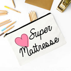 👜 Merci Maîtresse Pouch – The Sweetest Everyday Gift for Teachers & School Staff! 🎨 - ThiGui