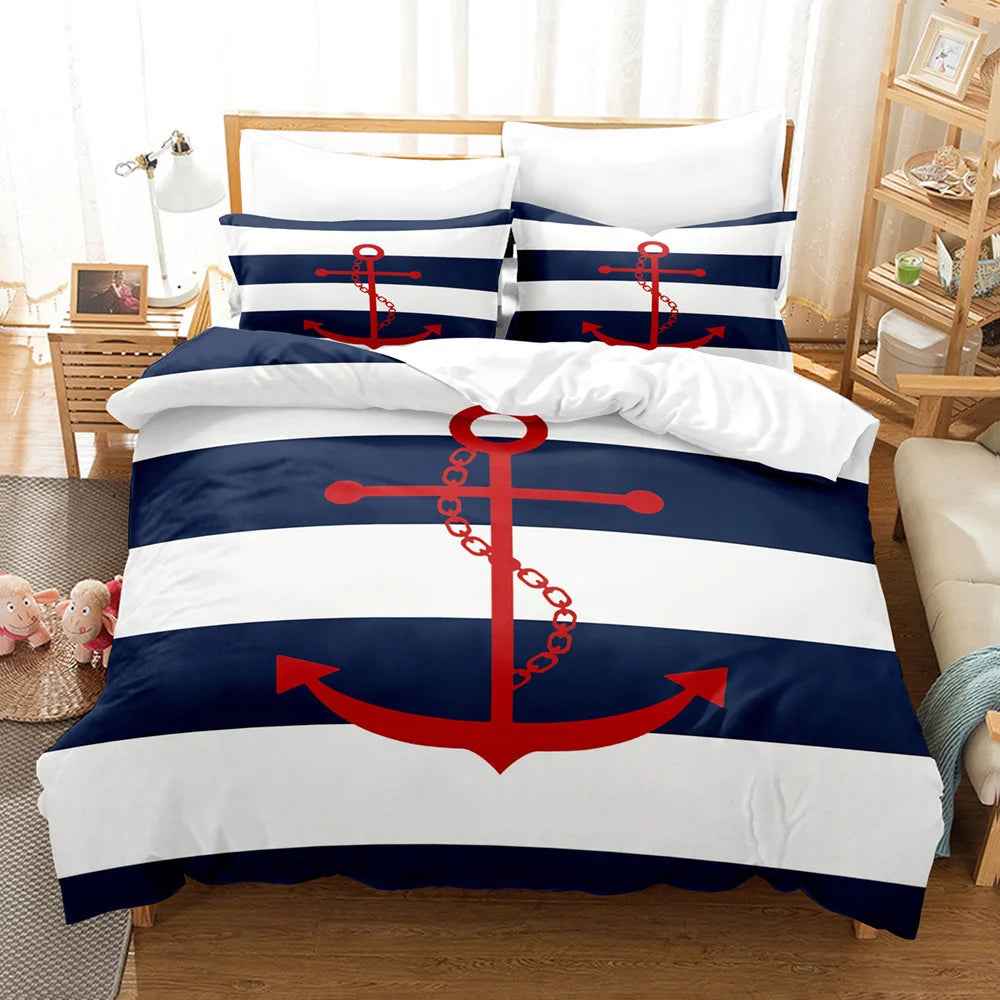 ⚓ Set Sail to Sleep! Nautical Bedding Boys Will Love - ThiGui