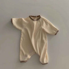 🌈 Soft & Snuggly! Rainbow Baby Romper for Boys & Girls 👶💖 - ThiGui