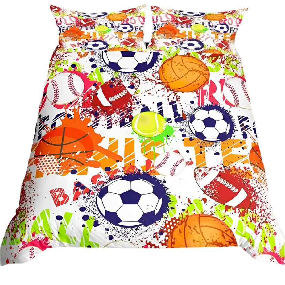 ⚽Goal Time! Dream Big with This Awesome Football Bedding Set - ThiGui