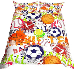 ⚽Goal Time! Dream Big with This Awesome Football Bedding Set - ThiGui