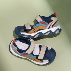 🏖️ Cool, Comfy & Ready to Go! Boys' Slip-On Sandals for Summer Adventures ☀️👣 - ThiGui