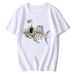 🐟💀 Deep Sea Cool! Funny Bonefish Skull T-Shirt for Boys – Bold, Comfy & Totally Epic 🎣🖤 - ThiGui