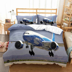✈️Sky-High Dreams! Airplane Bedding Set for Little Pilots - ThiGui