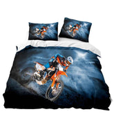 🛏️Zoom Zoom Dreams: 3D Motorcycle Bedding Set for Speed-Loving Boys! 💨 - ThiGui