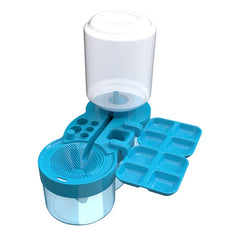 🧼 Clean Brushes in a Click! Automatic Paint Cleaner Bucket 🎨💧 | For Kids & Crafty Hands 👦👩🎨 - ThiGui