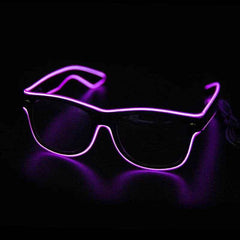 💫Glow Party Magic! Light-Up Neon Glasses for Boys Who Love to Shine - ThiGui