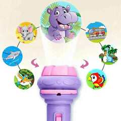 🛏️Cartoon Story Projector Flashlight for Boys with 80 Magical Bedtime Patterns - ThiGui