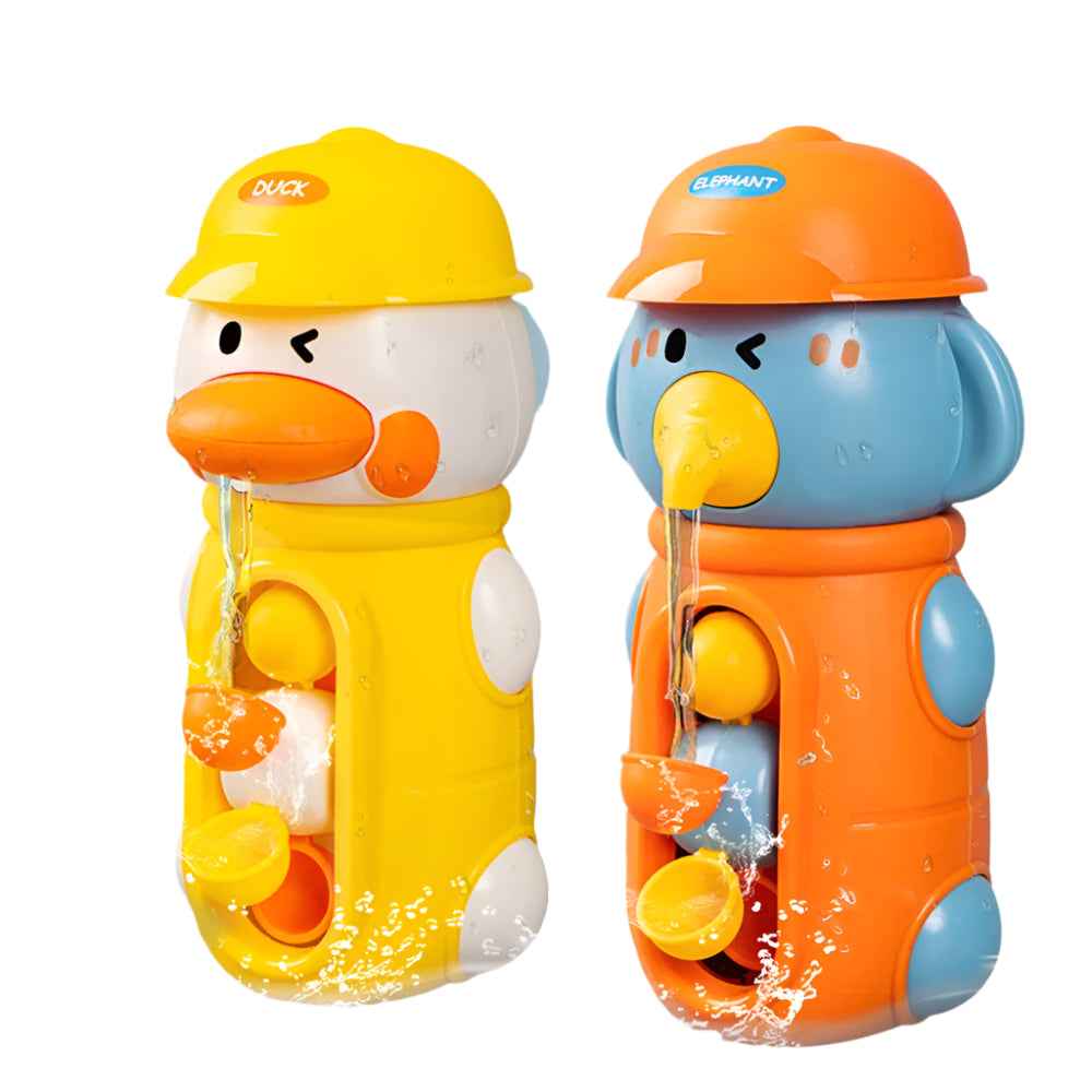 🛁 Duck Waterwheel Bath Toy – Splash, Scoop & Spin with Bathtime’s Cutest Companion! 🐤💦 - ThiGui