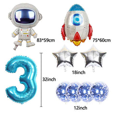 Blast Off to Fun – Space Balloon Set That Makes Birthdays Out of This World! - ThiGui
