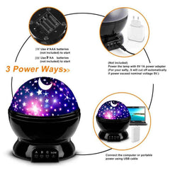 🌙 Enchanting Star & Moon Projector – A Magical Bedtime for Little Dreamers - ThiGui