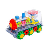 🚗💡 Light-Up Gear Car – Music, Motion & Magic for Little Motorheads! 🎶🔧 - ThiGui