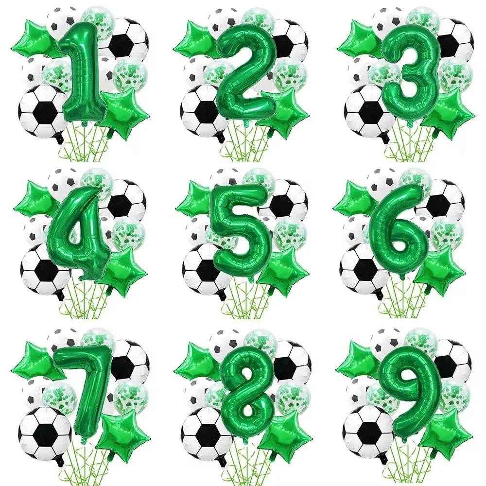 ⚽️Kick Off the Fun – Football Party Balloons for Your Little Champion’s Big Day! - ThiGui