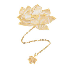 ๐ป๐ A Blooming Thank You โ Handmade Metal Flower Bookmark for Inspiring Teachers ๐ธ๐ - ThiGui