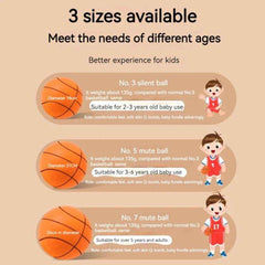 🏀Noiseless Indoor Fun – The Soft & Silent Basketball Every Mum Will Love! - ThiGui