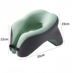 💤 Comfy U-Shaped Travel Pillow – Perfect for Planes, Cars, and Nap Time! 🚗 - ThiGui